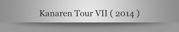 Kanaren Tour VII ( 2014 )
